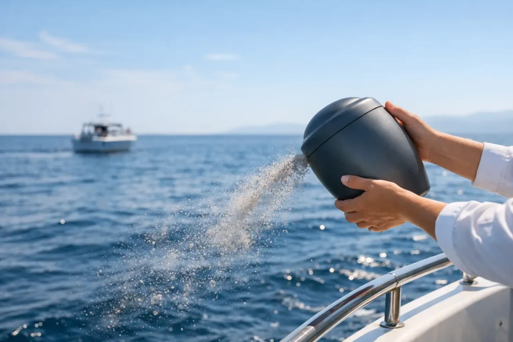 How to Arrange Ashes Scattering at Sea