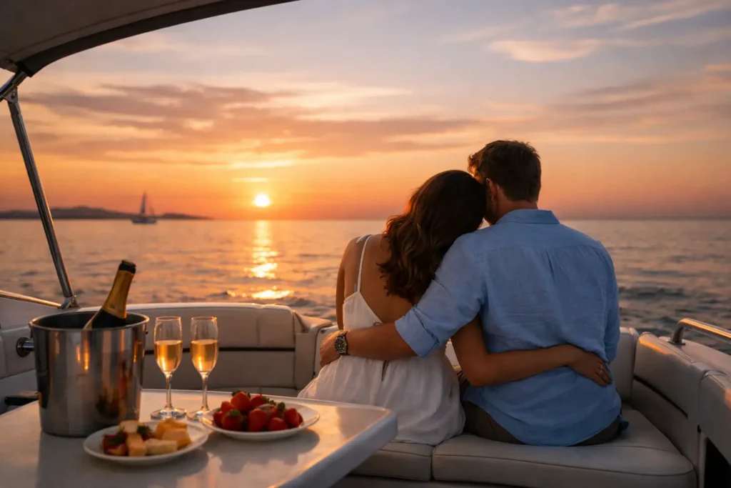 How to Book Sunset Boat Date the Right Way
