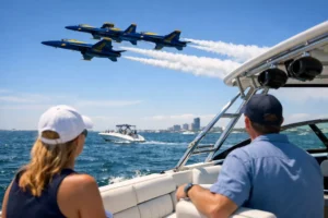 Blue Angels Viewing by Boat Guide