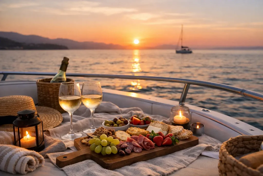 How to Plan a Sunset Boat Picnic