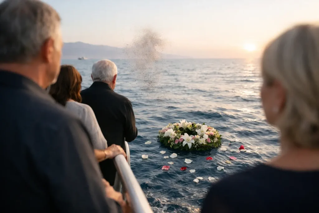 Memorial Services at Sea Trends Families Value