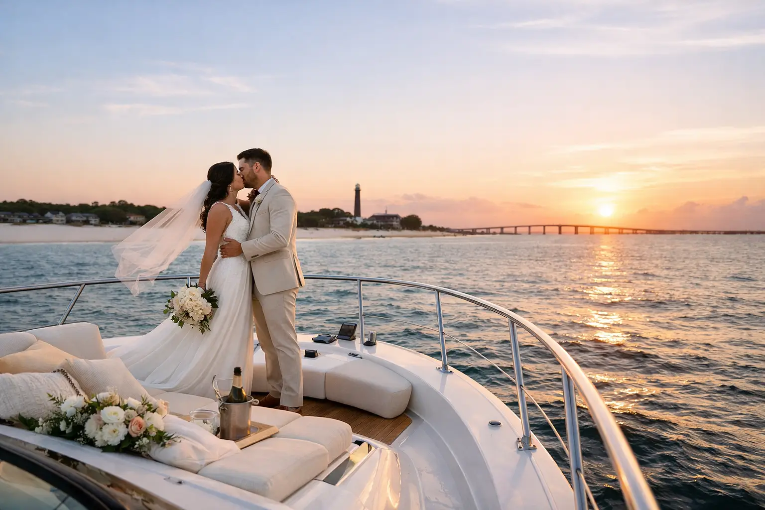 How to Plan a Boat Elopement in Pensacola