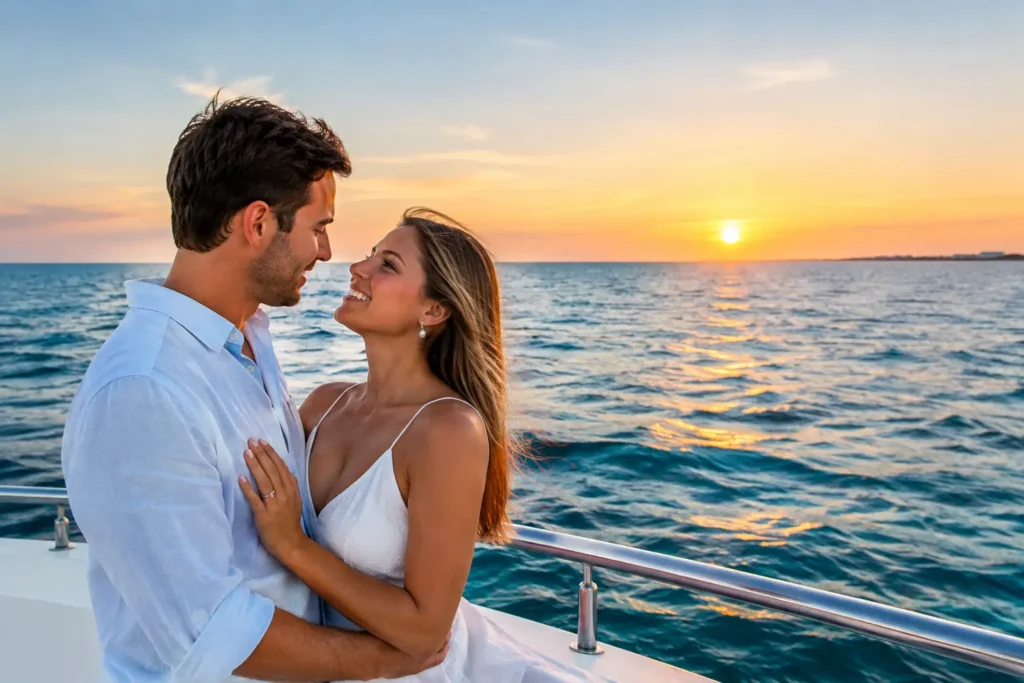 An Engagement Cruise Example for Pensacola Beach